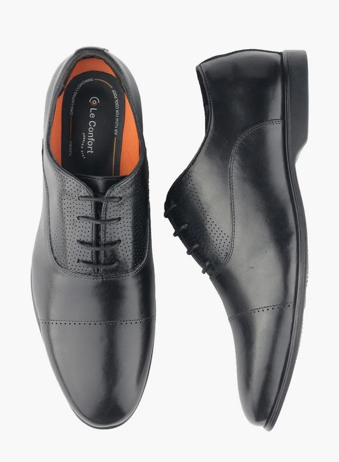 لو كونفورت Men Lace-Up Derby Shoes